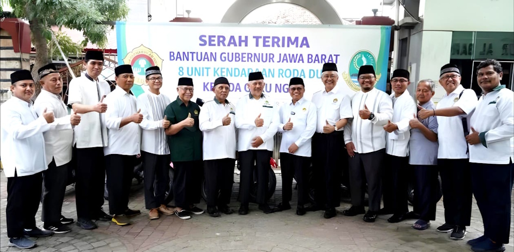 Dukung Mobilitas Guru Ngaji, LDII Kota Bekasi Terima Hibah Delapan Unit Motor Dari Pemprov Jabar