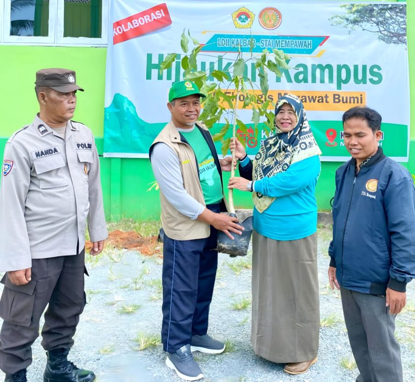Gelorakan Dakwah Ekologis, LDII Kalbar dan STAI Mempawah Wujudkan Inisiatif "Kampus Hijau"