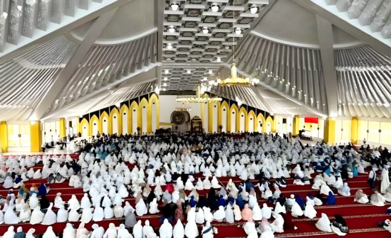 LDII Dharmasraya Hadiri Zikir dan Doa Bersama di Masjid Agung