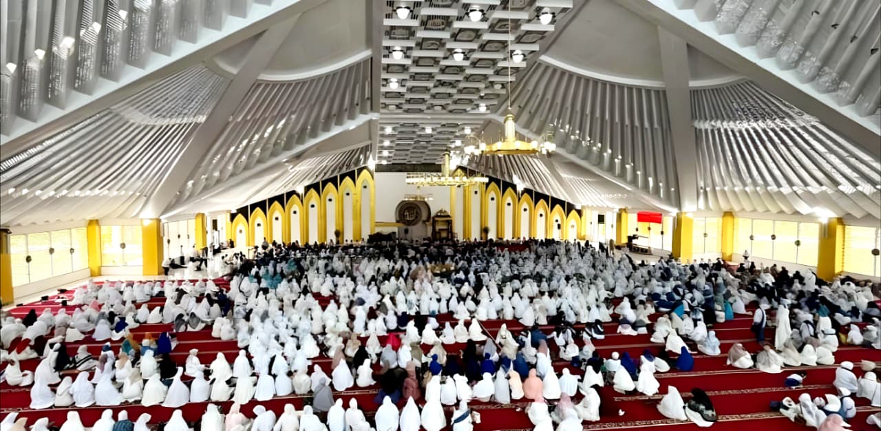 LDII Dharmasraya Hadiri Zikir dan Doa Bersama di Masjid Agung