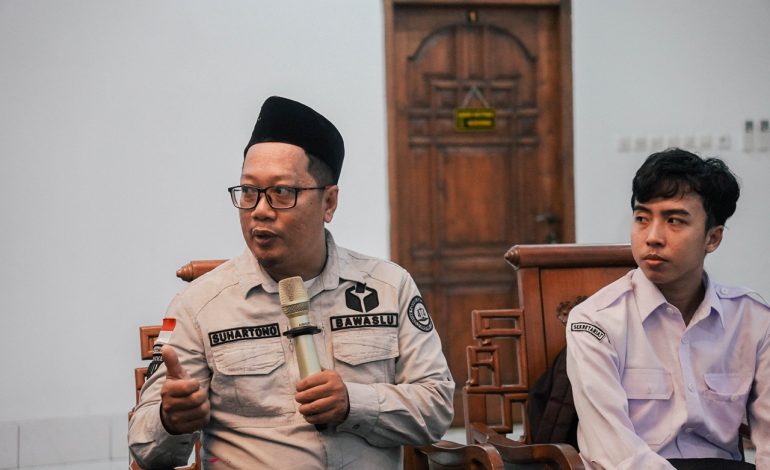 Ponpes Wali Barokah Terima Kunjungan Bawaslu Kota Kediri Bahas Pemutakhiran Data Pemilih