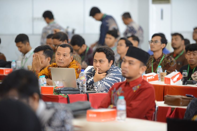 Para peserta pada Pelatihan Jurnalistrik DPW LDII Jatim (7/2).