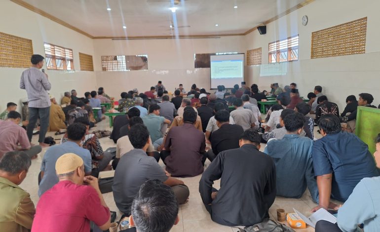 PC LDII Mojoroto menggelar kegiatan sharing session guru ngaji pada Sabtu (14/2)