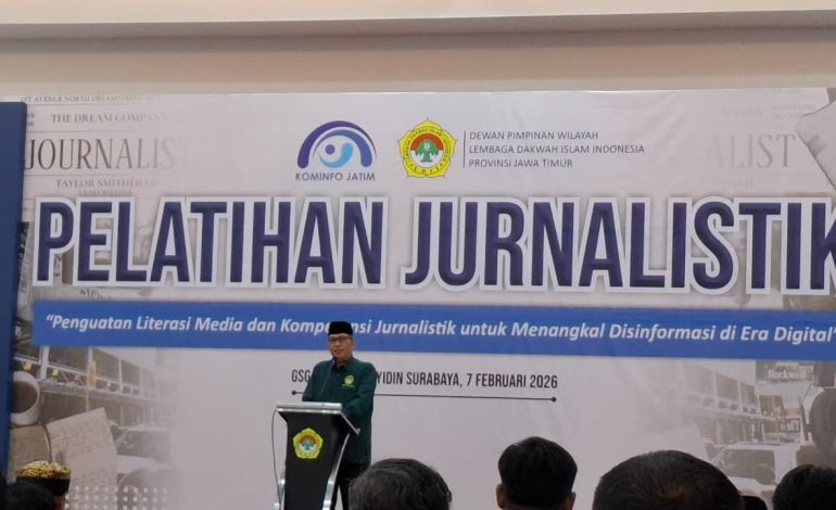 LDII Jawa Timur Tingkatkan Kompetensi KIM Lewat Pelatihan Jurnalistik Bersama Kominfo Jatim