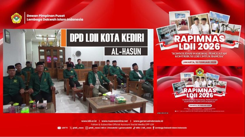 Ikuti Rapimnas 2026 Secara Daring, LDII Kota Kediri Siap Selaraskan Program Kerja dengan Pembangunan Nasional