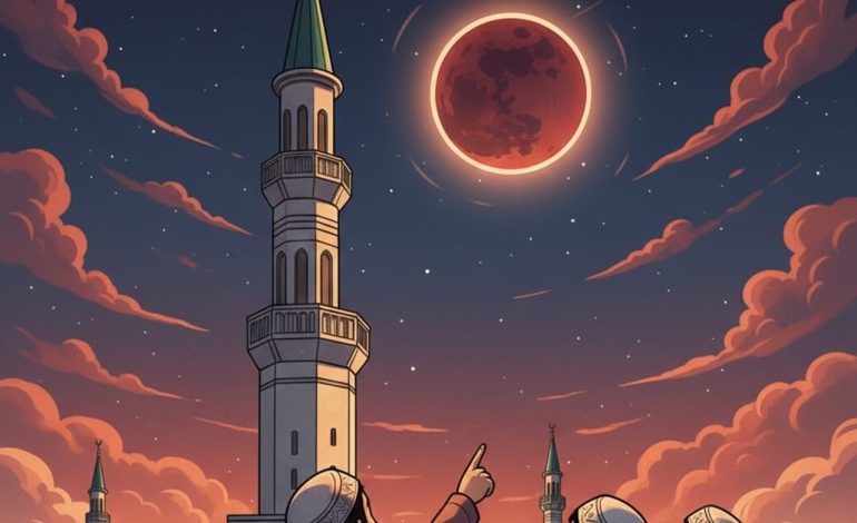 Gerhana Bulan Total "Blood Moon" Hiasi Ramadan 2026, LDII Kota Kediri Ajak Warga Perbanyak Zikir dan Salat Khusuf