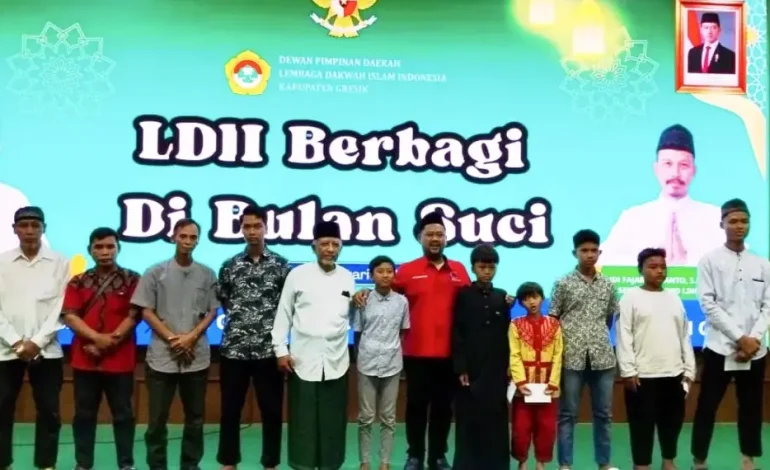 LDII Gresik Perkuat Kepedulian Sosial, Bagikan 1.500 Paket Santunan di Bulan Ramadan