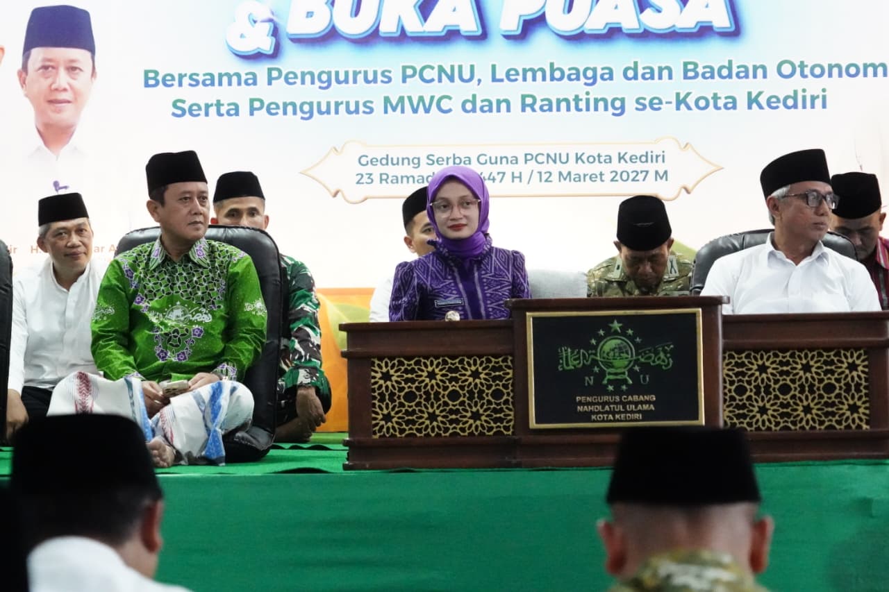 LDII Kota Kediri Hadiri Silaturahim Forkopimda dan Ulama di Gedung PCNU