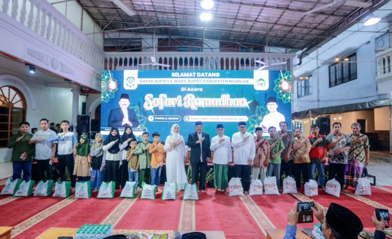 Ponpes Al Ubaidah Kertosono Jadi Tuan Rumah Safari Ramadan Pemkab Nganjuk