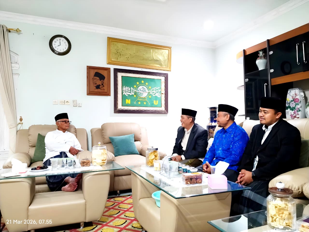 LDII Kota Kediri Jalin Silaturahim dengan Ketum MUI Pusat, Perkuat Ukhuwah di Momentum Idul Fitri