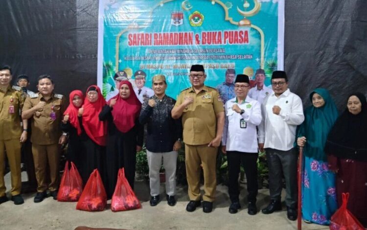 Pemerintah Kabupaten Minahasa Selatan bersama keluarga besar LDII Minahasa Selatan menggelar Safari Ramadan dan Buka Puasa Bersama. Foto: LINES