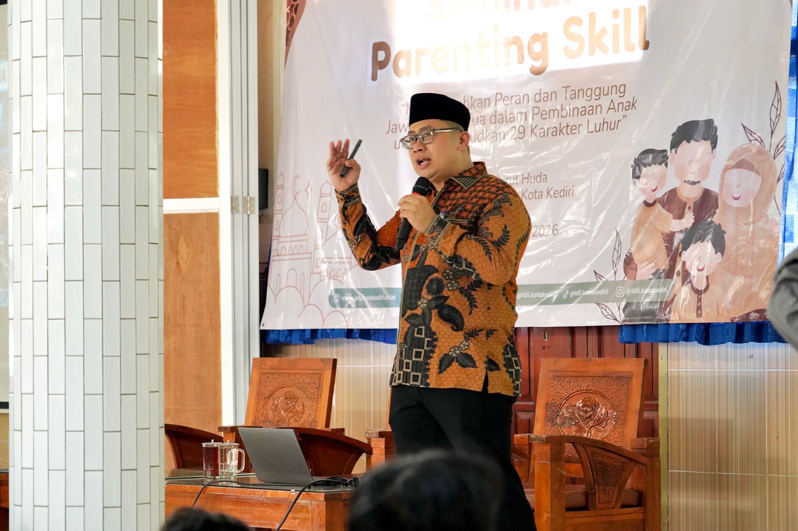 Sekretaris LDII Kota Kediri Dorong 29 Karakter Luhur Jadi Pondasi Wujudkan Keluarga Harmonis