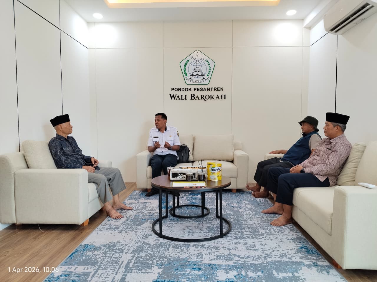 LDII Kota Kediri Ikut Sambut Silaturahim Lurah Banjaran ke Ponpes Wali Barokah