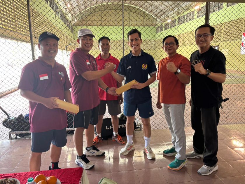 Halal Bihalal PTK Kediri, Perkuat Silaturahim Lintas Instansi di Lapangan Tenis Praja Mukti