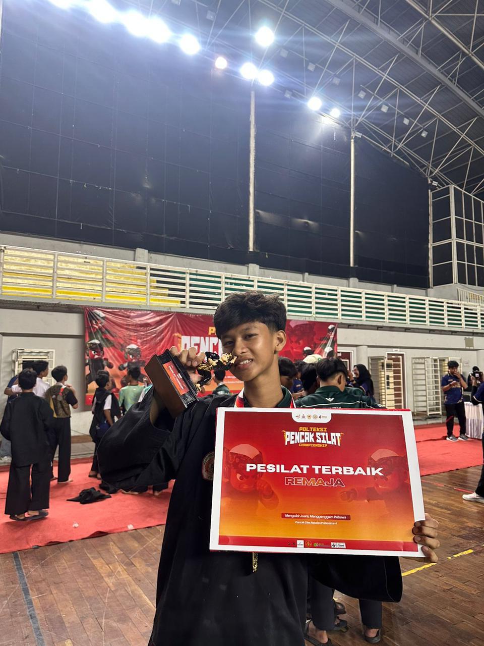 LDII Kota Kediri Apresiasi Siswa SMP Wali Barokah Kota Kediri Raih Medali Emas dan Pesilat Terbaik