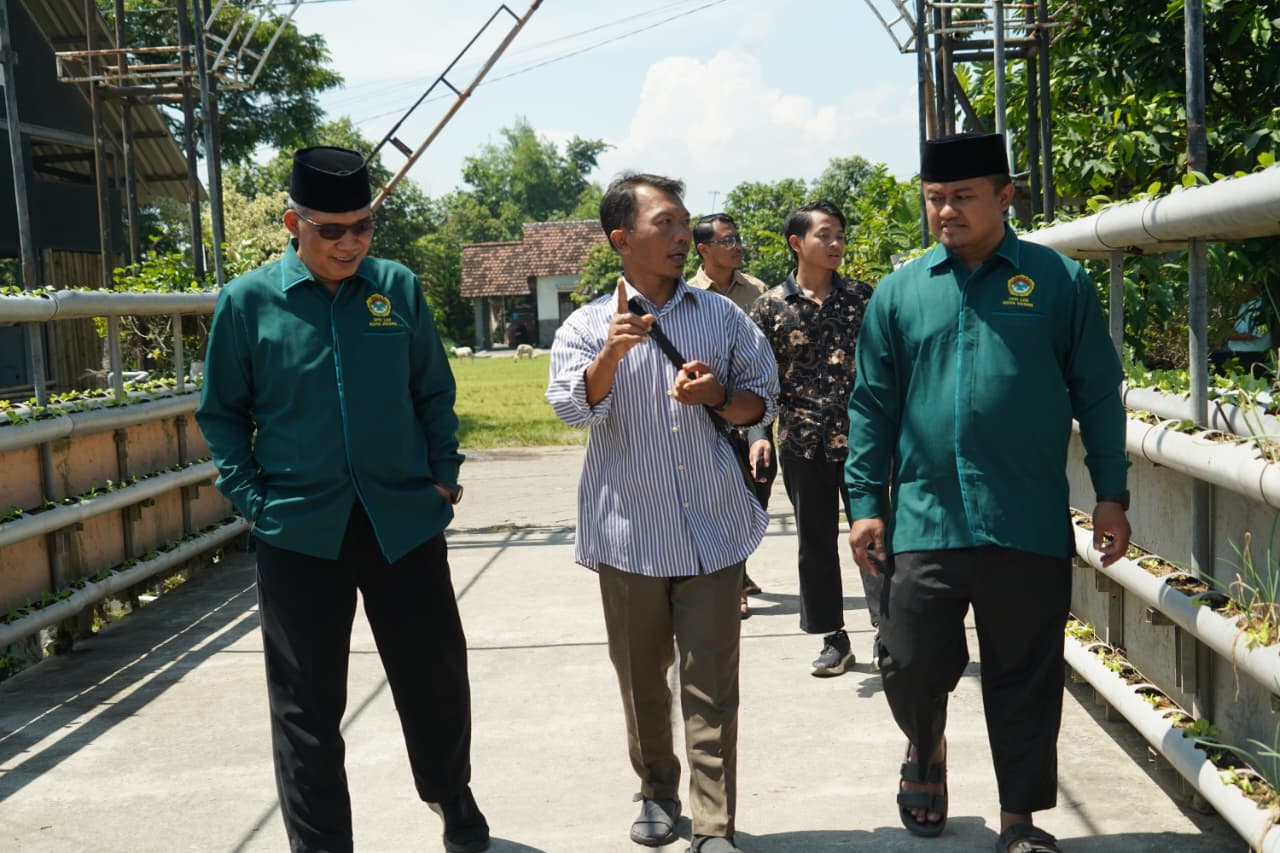 LDII Kota Kediri Silaturahim ke Pomosda Nganjuk, Pelajari Pengolahan Sampah hingga Eco Pesantren
