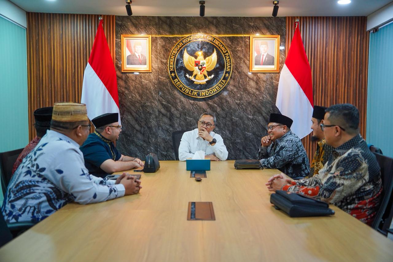 Menko Pangan Zulhas Gandeng LDII Perangi Kemiskinan Sektor Pangan, Ketum LDII: Kami Siap Bergerak