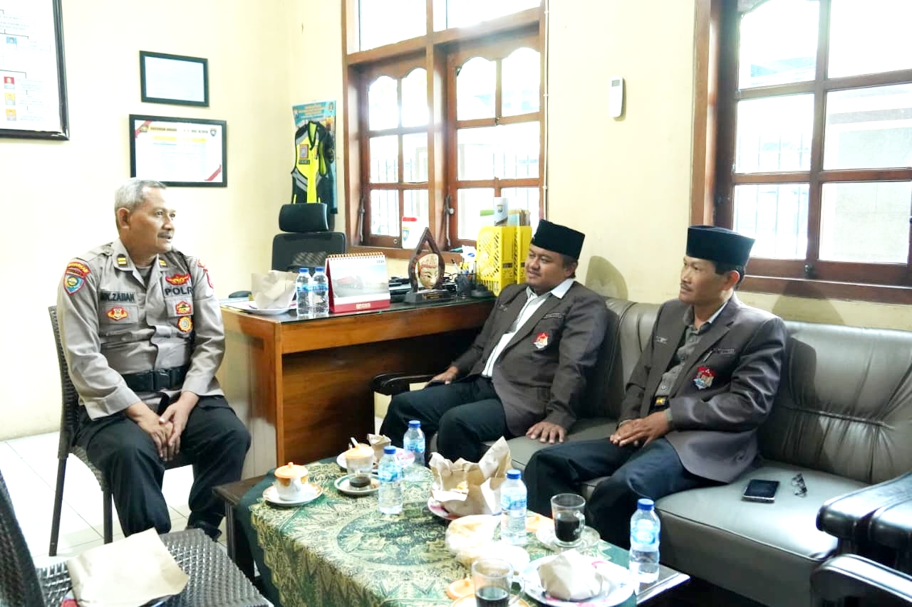Perkuat Sinergi Kamtibmas, Dai Kamtibmas Polda Jatim Silaturahim ke Satbinmas Polres Kediri Kota