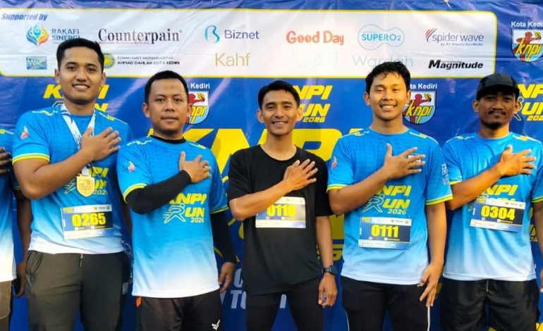 Galakkan Pemuda Sehat dan Berprestasi, Pemuda LDII Kota Kediri Ramaikan KNPI Run 2026