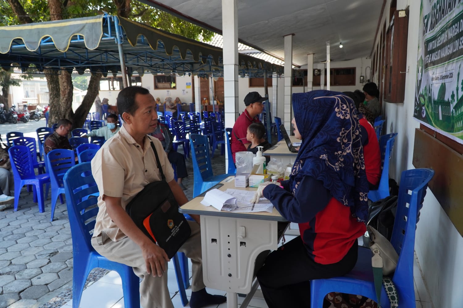 LDII Kota Kediri Gelar CKG Gratis di Pondok Tri Barokah, Sasar Suami Pengantar Ibu-Ibu Mengaji