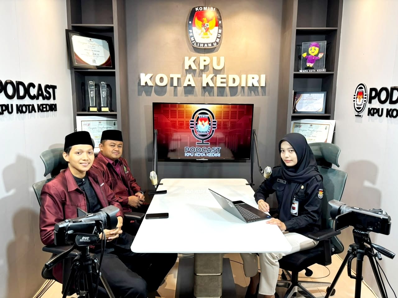 Hadir di Podcast KPU Kota Kediri, Pemuda LDII Bicara Demokrasi, Kepemimpinan, dan Literasi Digital