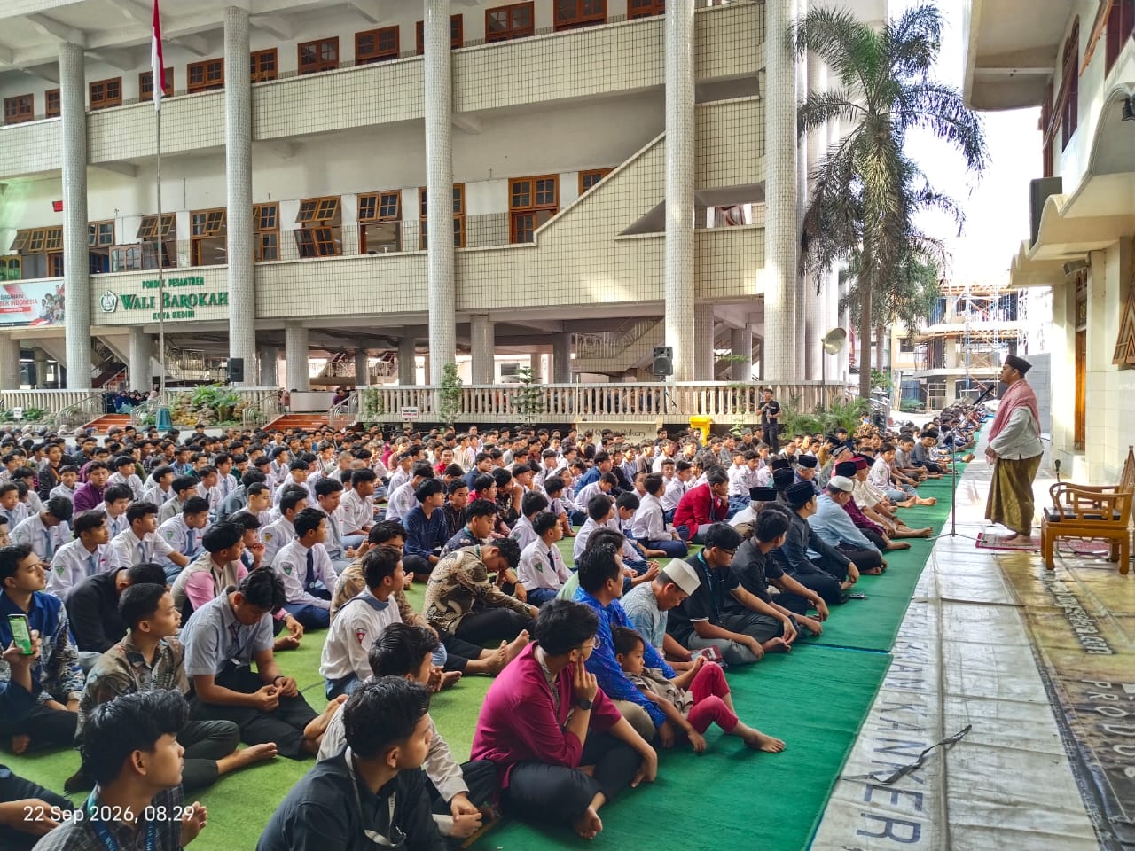 Hadapi Kemarau Panjang, Ponpes Wali Barokah Gelar Salat Istisqa’