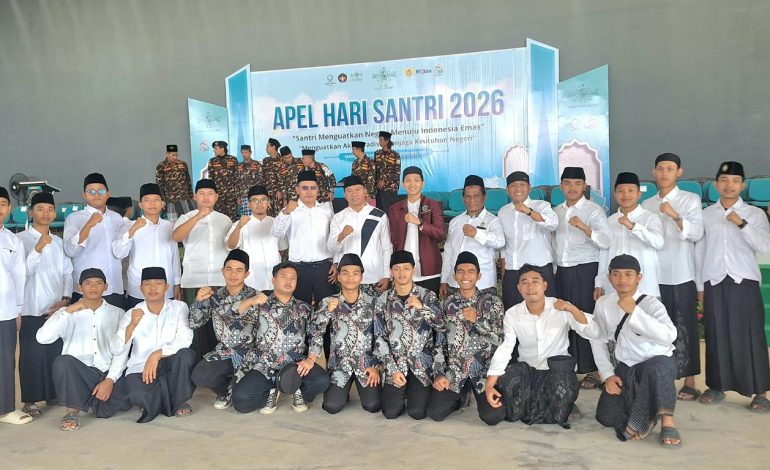 Peringatan Hari Santri 2026 Kota Kediri di Uniska Center. Foto: LINES
