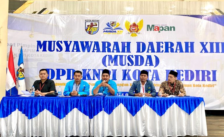 Munjidul Ibad Kembali Pimpin KNPI Kota Kediri, Pemuda LDII Ikut Kawal Jalannya Musda XIII