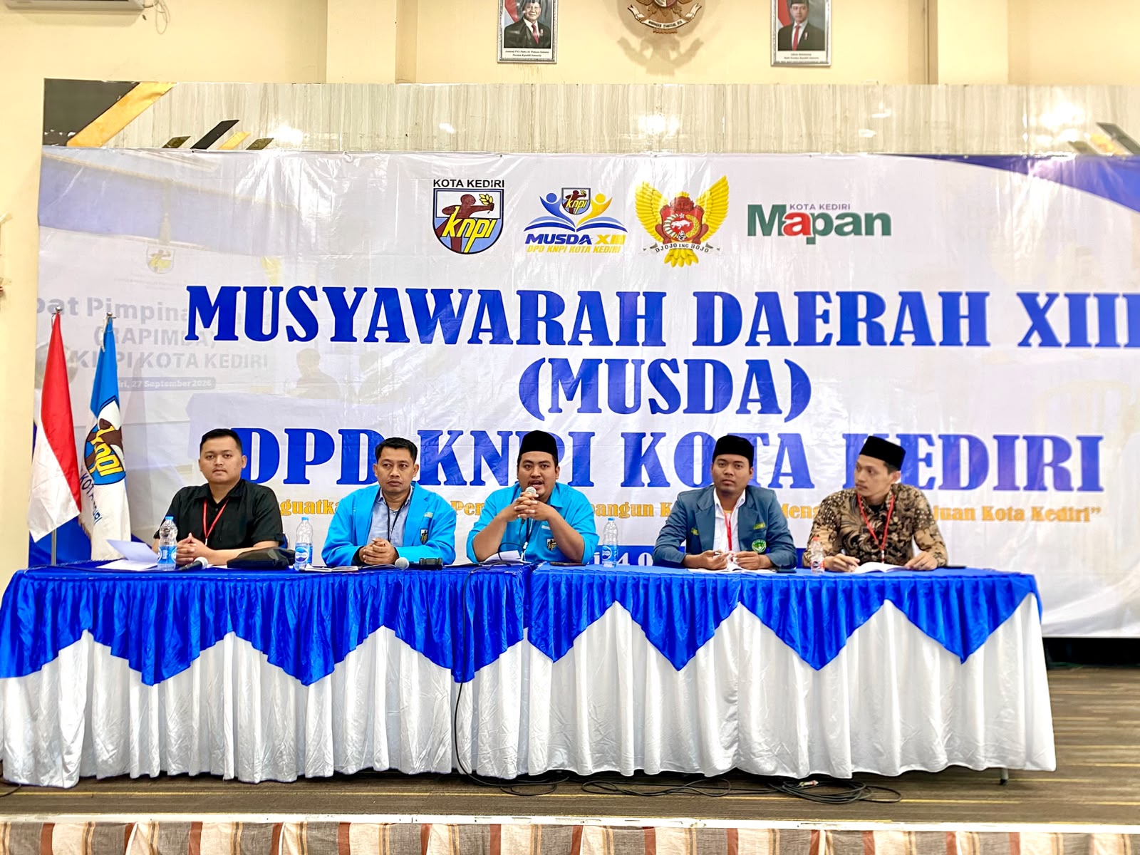 Munjidul Ibad Kembali Pimpin KNPI Kota Kediri, Pemuda LDII Ikut Kawal Jalannya Musda XIII